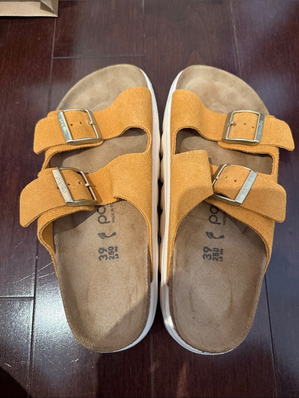 Suede Double-Buckle Birkenstocks